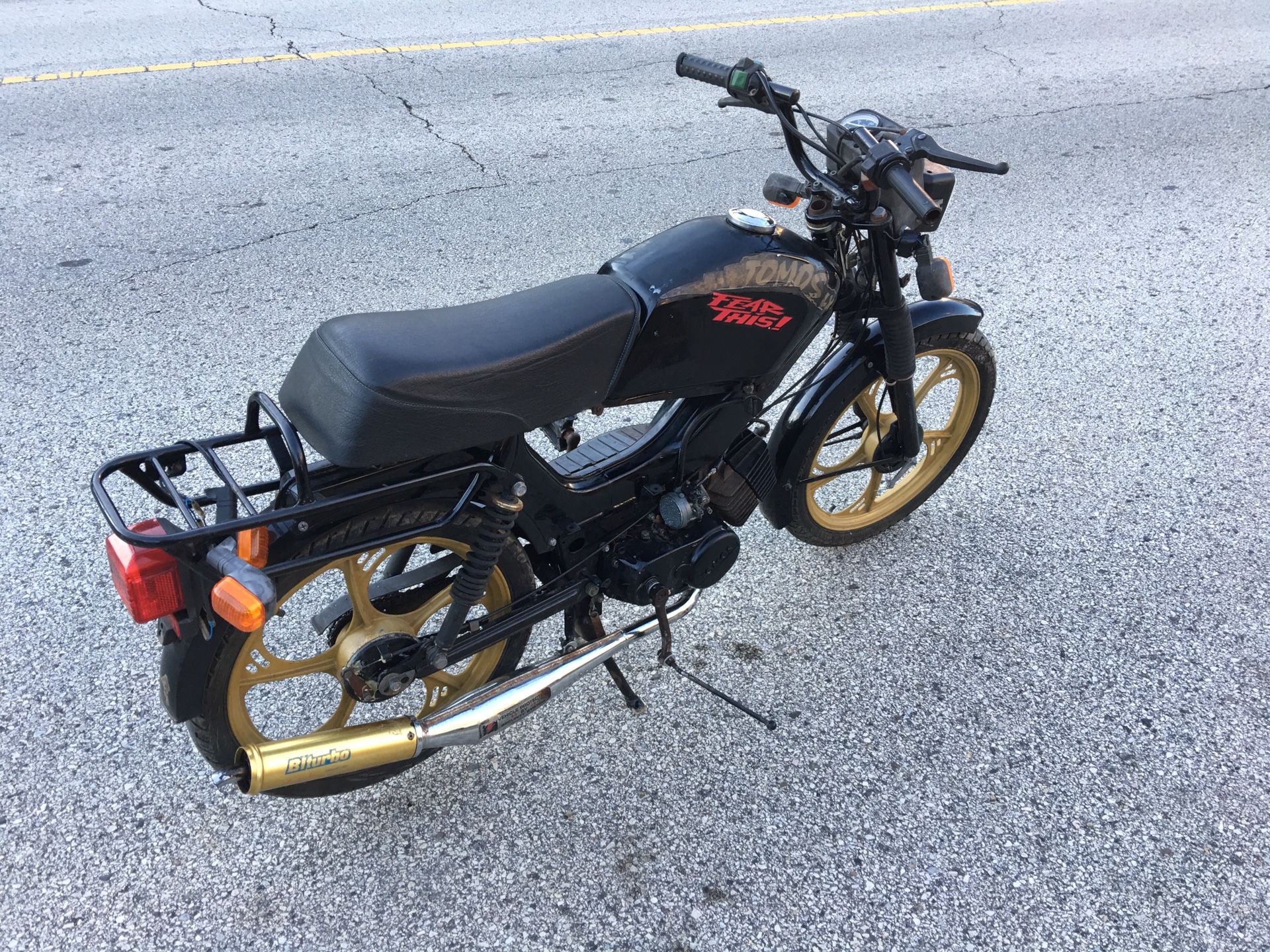 Tomos Targa TTLX GOLDEN BULLET Moped Limited Edition!