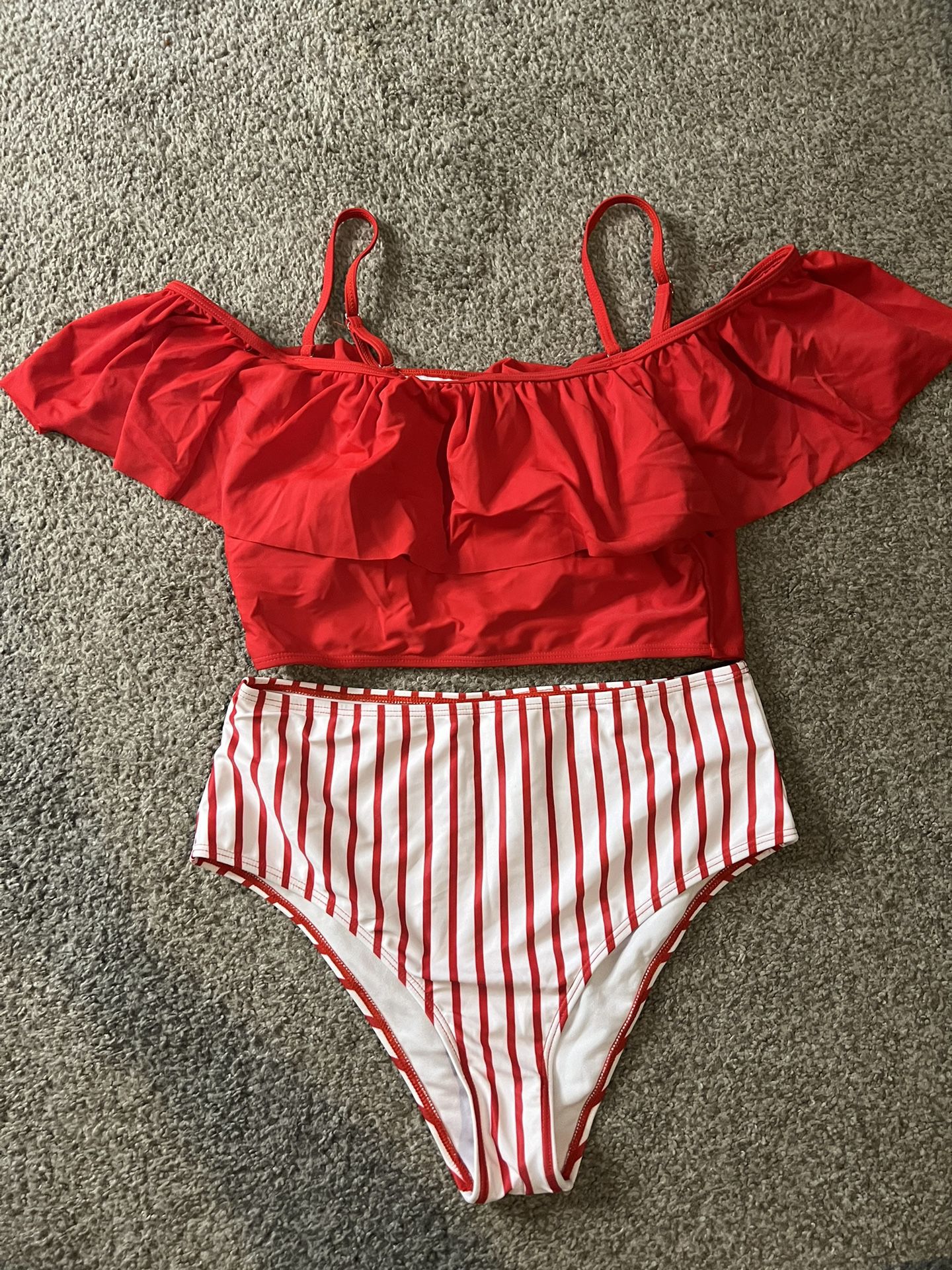 Size Large Red Bikini 