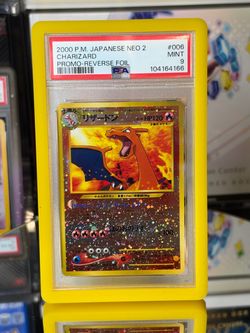 Charizard Japanese promo PSA 9