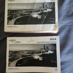 2014 Cheby Cruze Manuals