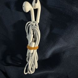 Apple Headphones With Lightning Adapter.