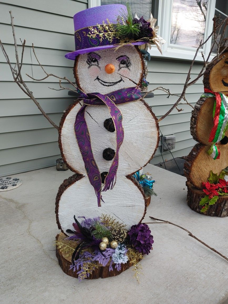 Hand Crafted Snowmen