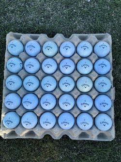 30 golf ⛳️ balls Callaway