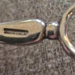 Shuffled England Silver Serving Tongs