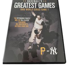 MLB: Baseballs Greatest Games - 1960 World Series Game 7 (DVD, 2010, 2-Disc Set)  This DVD set features the unforgettable 1960 World Series Game 7, ha