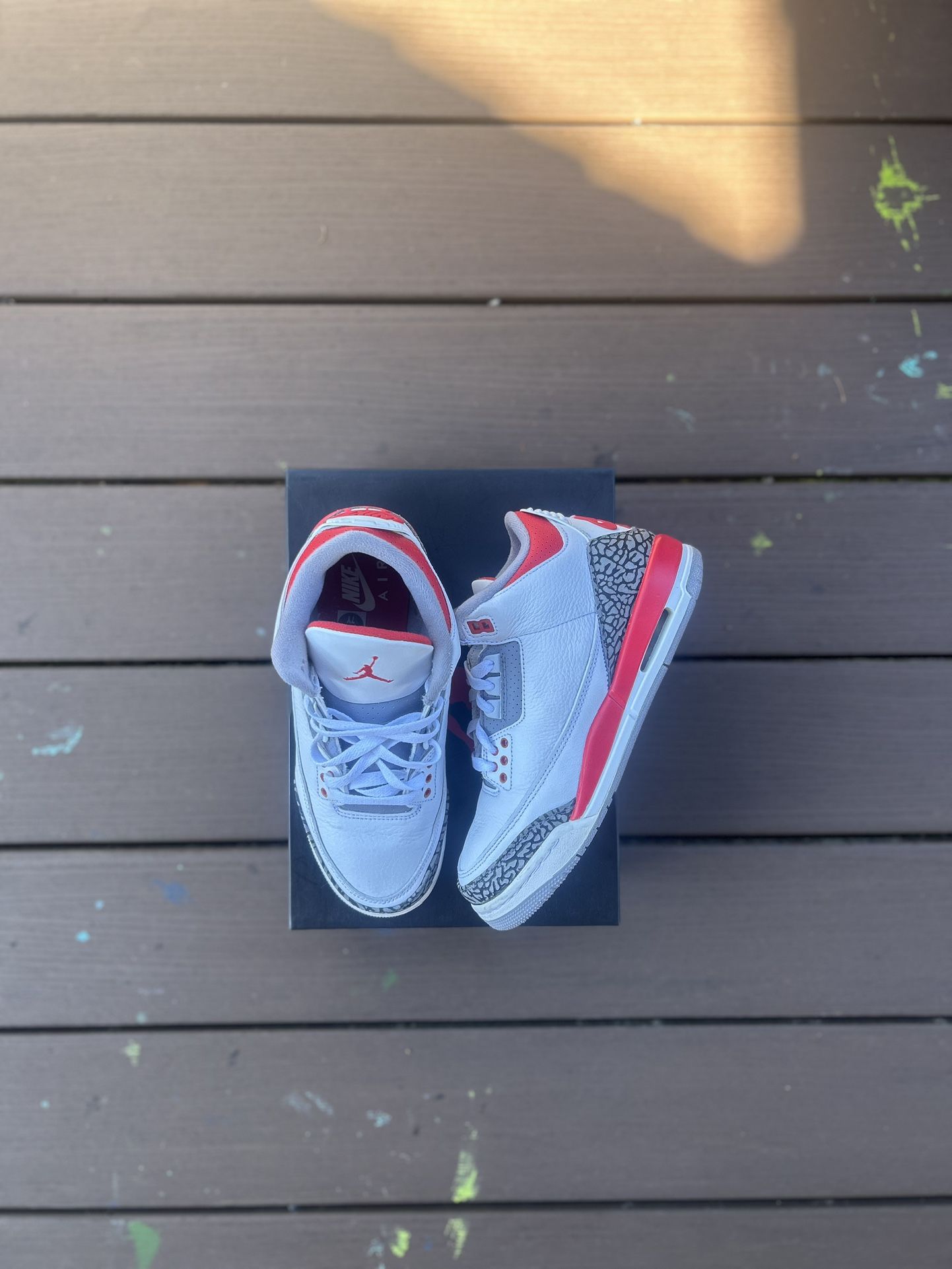 Jordan 3 Fire Red