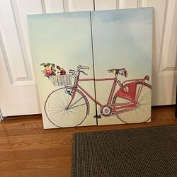 Bicycle  Canvas Art Set 