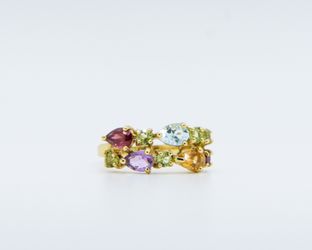 Gemstones Ring Size 8