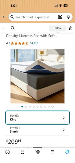 Visco soft mattress topper