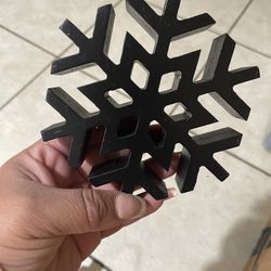 Wooden Snow Flake 