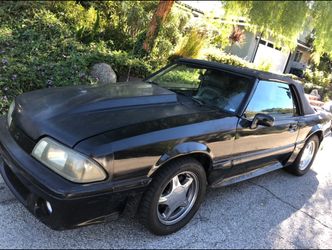 1989 Mustang gt vert