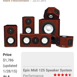Axiom EPIC Midi 125 Speaker System