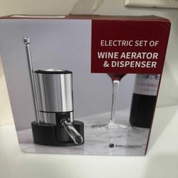 Electric Wine Aerator and Dispenser