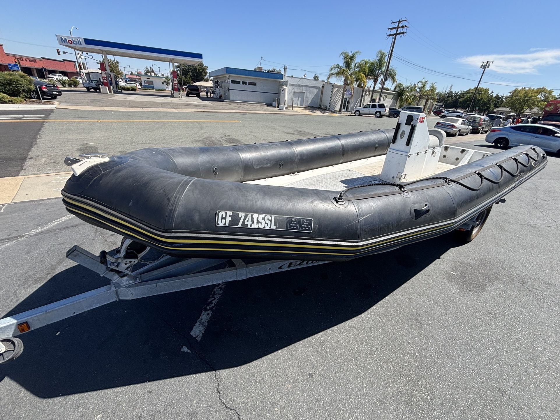 2009 Bombard DB Explorer 24’ RIB Inflatable Hull Max 200 HP Rating 