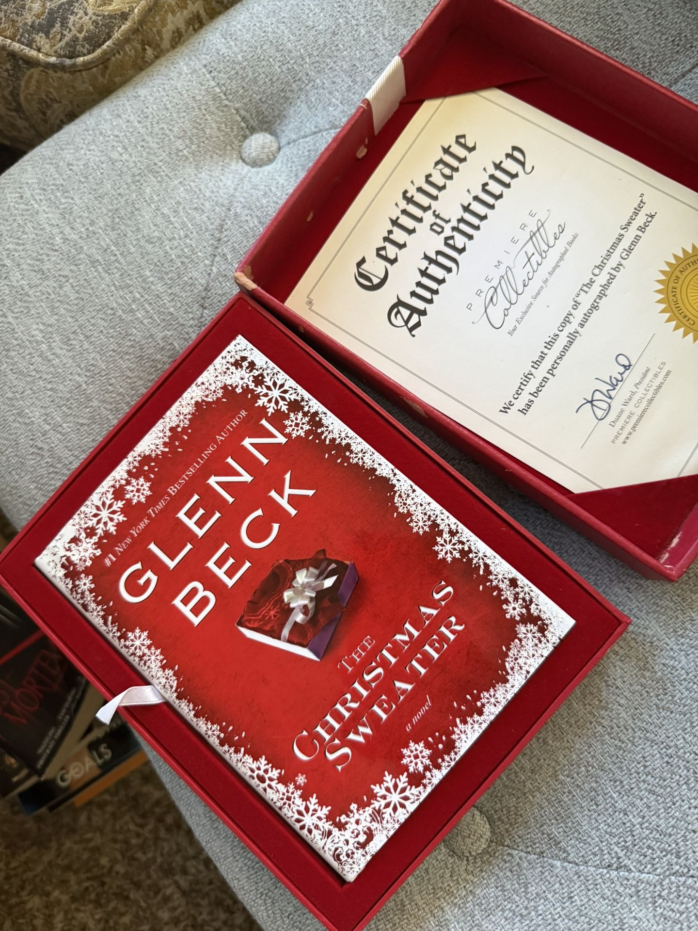 Glenn Beck - The Christmas Sweater (Autographed With COA)
