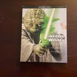 Star Wars Prequel Trilogy Blueray & DVD