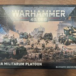 Warhammer 40K Astra Militarum Platoon Battleforce 