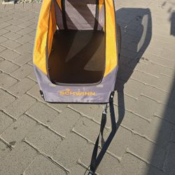 schwinn dog trailer