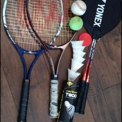 Tennis And Badminton Set