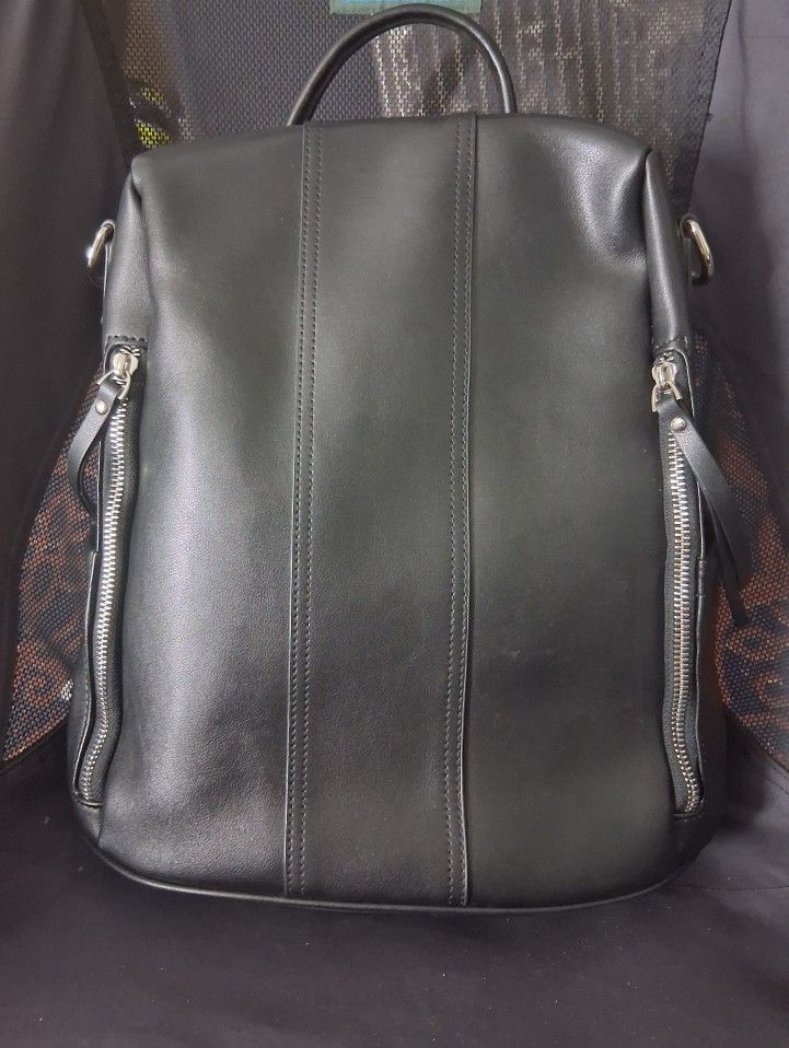 Leather Backpack 