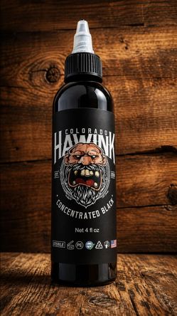 New black Tattoo ink 4oz