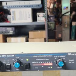 Air Corp 500 PH, Pro Announcer, Preamp, Eq, Compressor, Expander, Vintage Rack