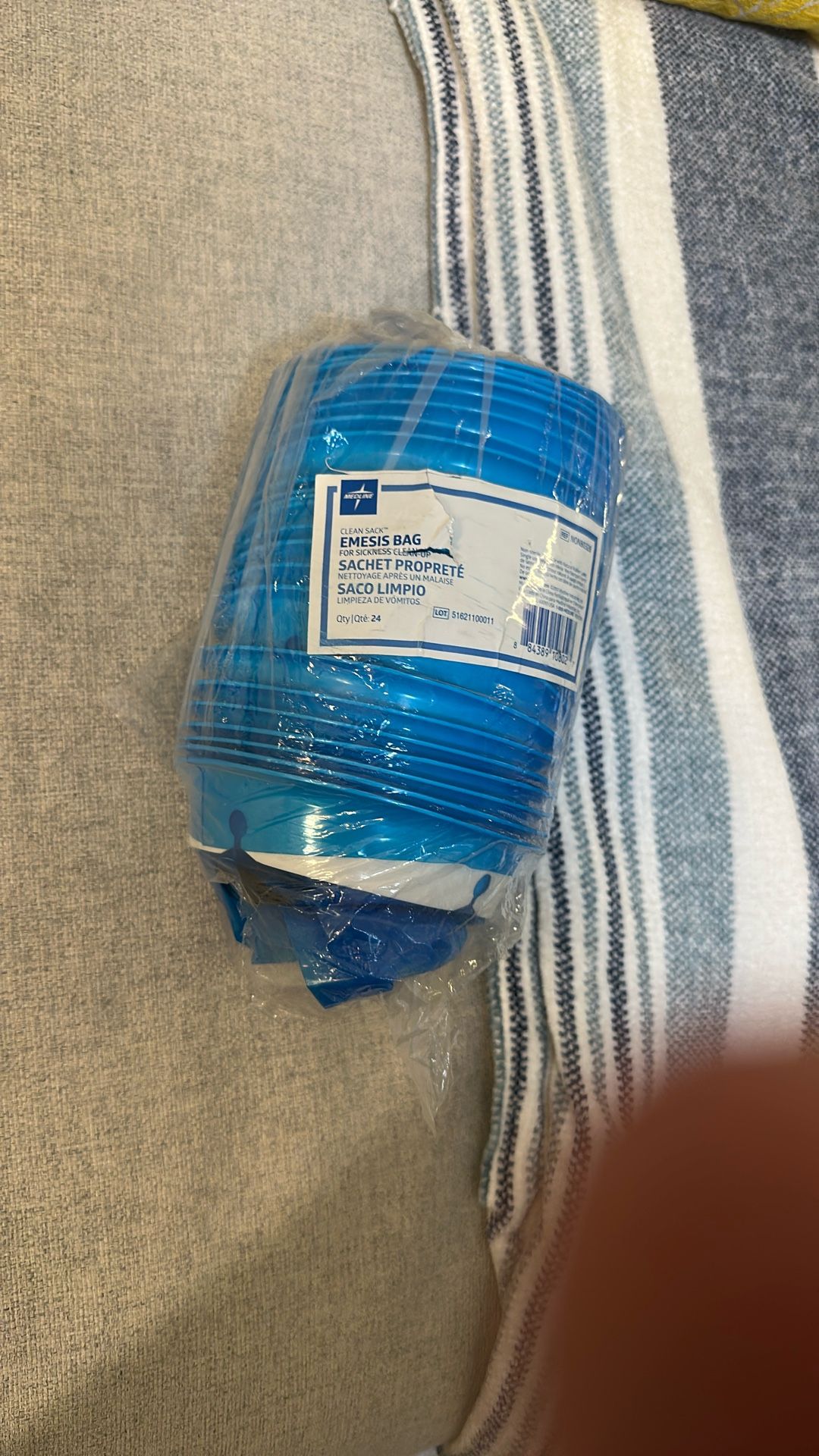 25 emesis throw up bags Great for Uber drivers