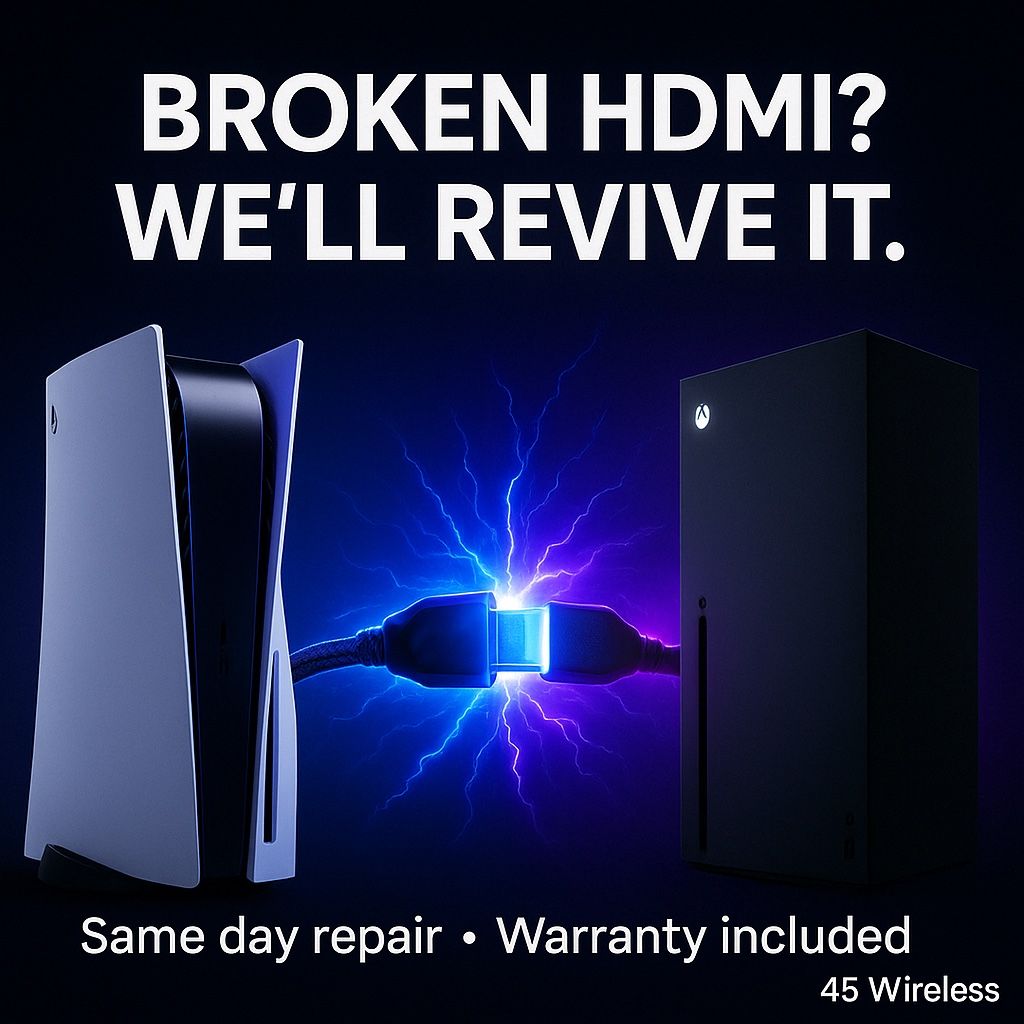 PS5 And Xbox HDMI Port Repair