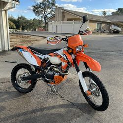 2013 Ktm 500 XCW      CA Plated