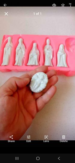 Vintage miniature nativity