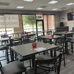 Custom Black Leather Restaurant Furniture 