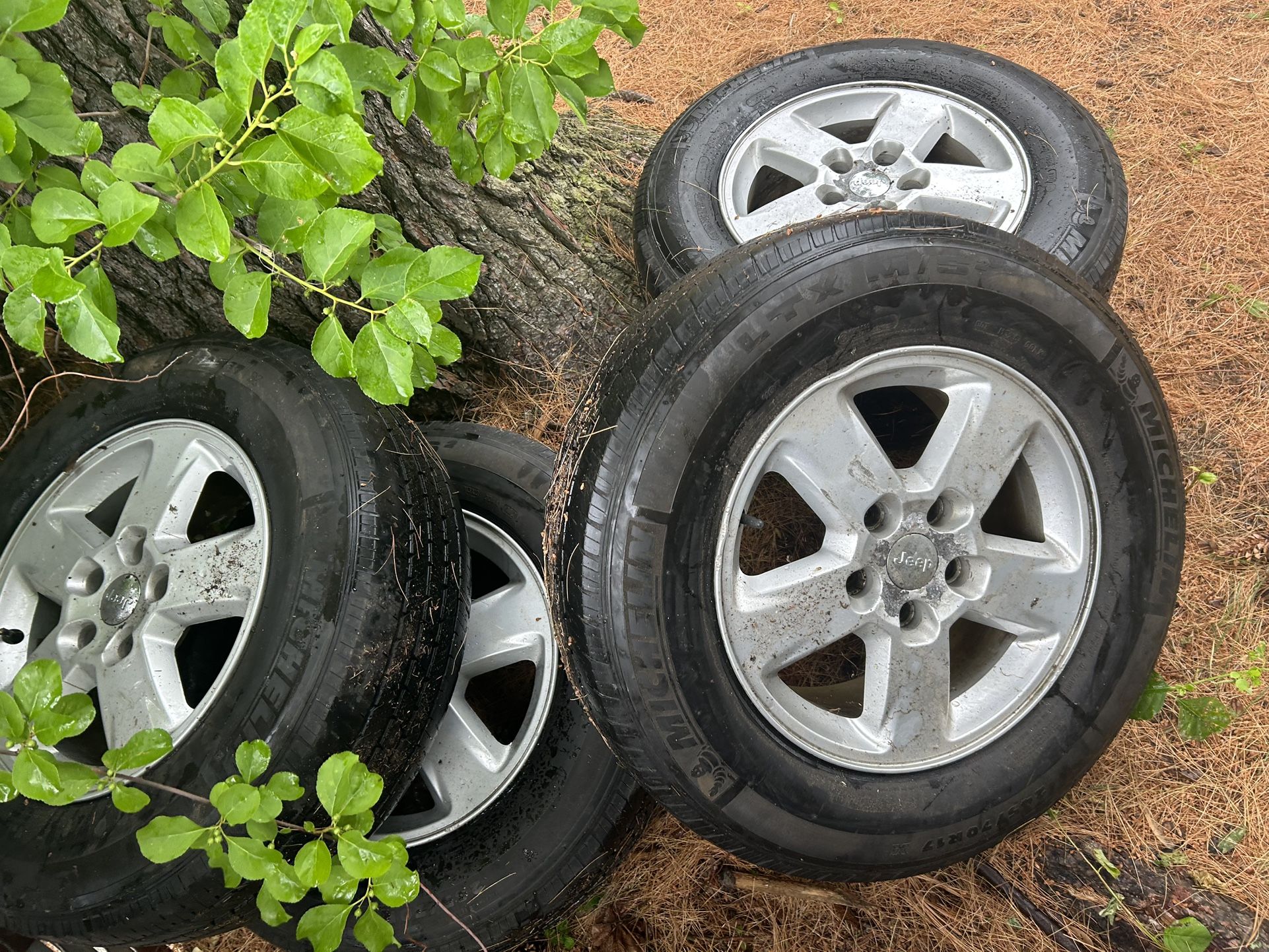 Jeep Rims Size In Picture No Scratches