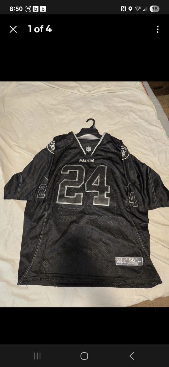 Raiders Charles Woodson Jersey 3xl