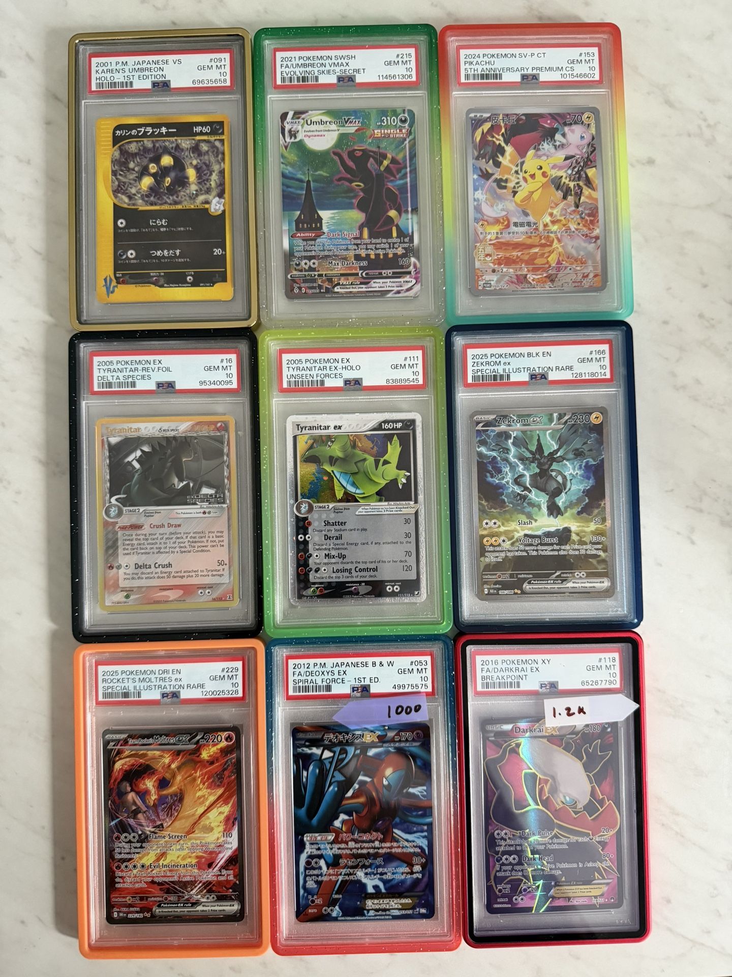 Pokemon Slabs