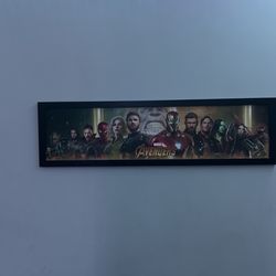 Avengers Infinity War Wooden Painting