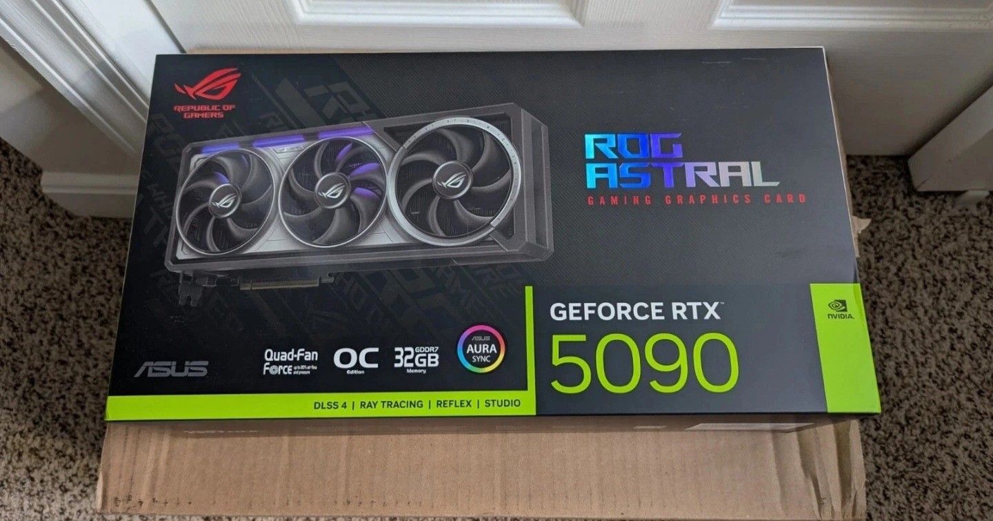 ASUS ROG Astral GeForce RTX™ 5090 32GB GDDR7 OC Edition IN HAND SEALED🔥🔥