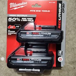 Milwaukee M18 Batteries 