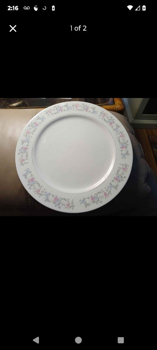 Fire China Dynasty Plate