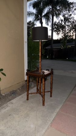 Vintage Mahogany lamp table
