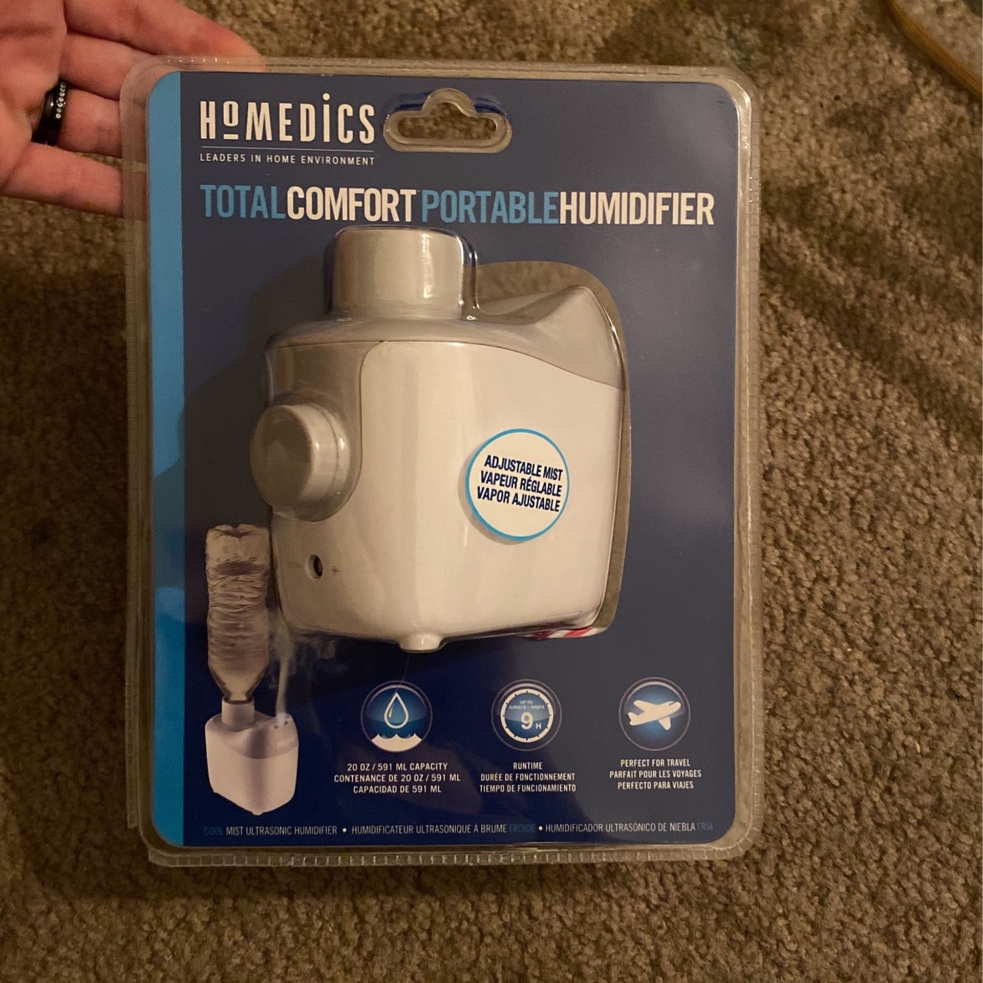 Homedics Total Comfort Portable Humidifier