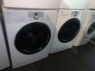 Kenmore front load washers working perfectly with 4 months warrnty