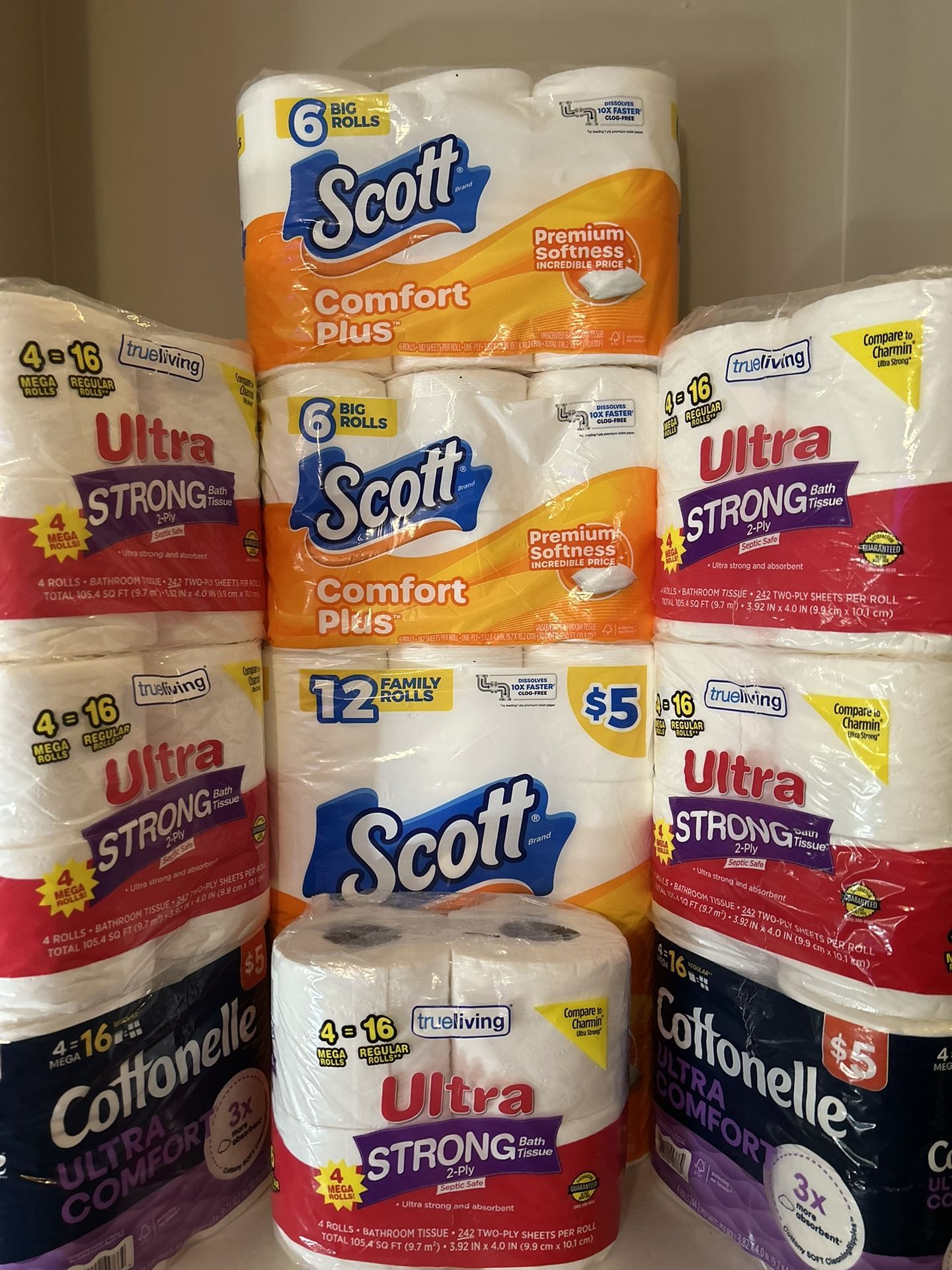 Household Bundle Scott/Cottonelle