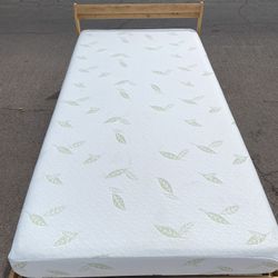 FREE DELIVERY: IKEA Twin Memory Foam Bed