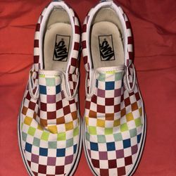 Vans Rainbow Slip Ons