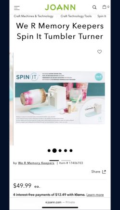 Spin It - Tumbler Dryer Set Of 4