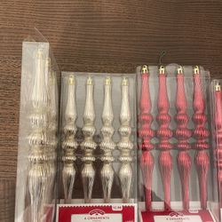 Christmas Candle Ornament 