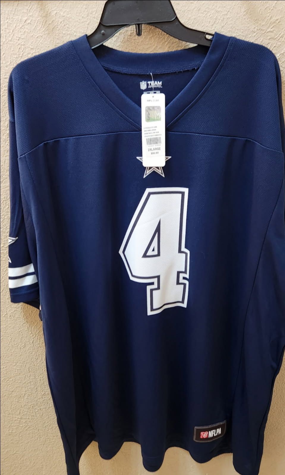 Dallas cowboy jerseys...sm, med, lrg, xl, xxl