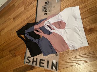 4 PCs High Support Cut Out One Shoulder Sports Bra