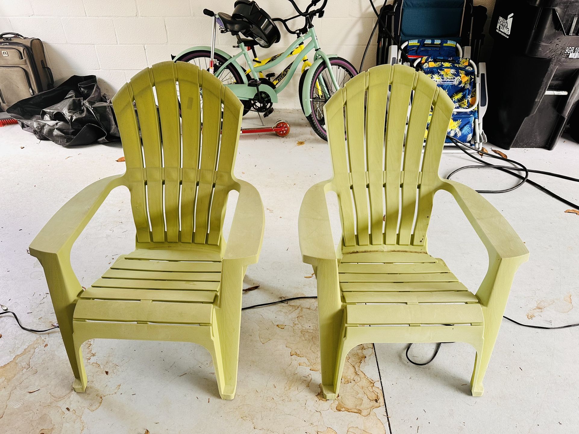 Green Plastic Adirondack Chairs for Sale in Oakland, FL OfferUp