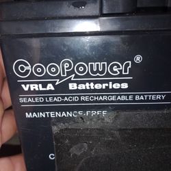 Small 12v Rechargeable Batterie